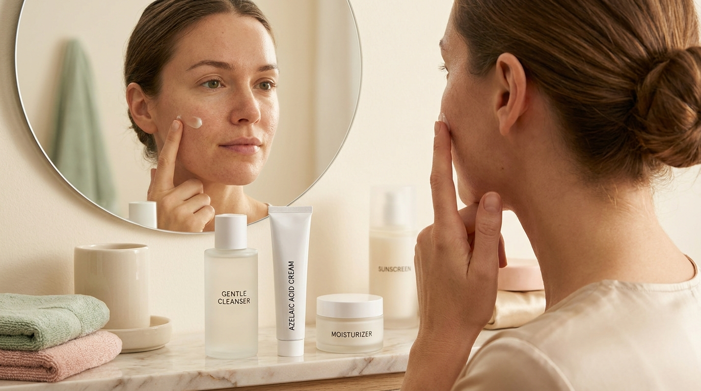 How to Use Azelaic Acid and Layer It With Other Skincare