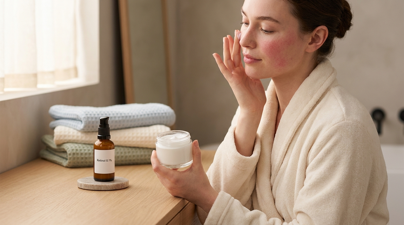 Retinol for Sensitive Skin Beginners: A Low-Irritation Start Plan