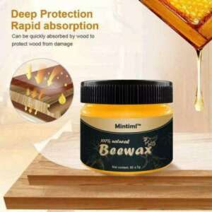 Mintiml™ 100% Natural Beeswax Furniture Polish & Wood Seasoning Wax 80g